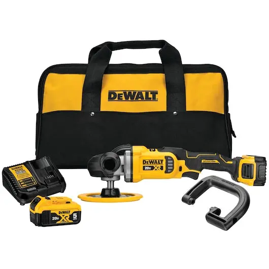 Dewalt Dcm849P2 20V Max Xr 7-Inch Rotary Polisher Kit – Heavy-Duty Cordless Polishing Bundle 1