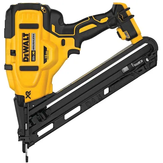 Dewalt Dcn650B 20V Max Xr 15-Gauge Angled Finish Nailer – Compact Bare Tool For Trim Work 1