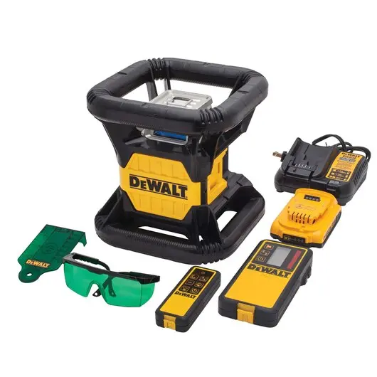 Dewalt Dw079Lg 20V Max Green Rotary Tough Laser Level Kit 1