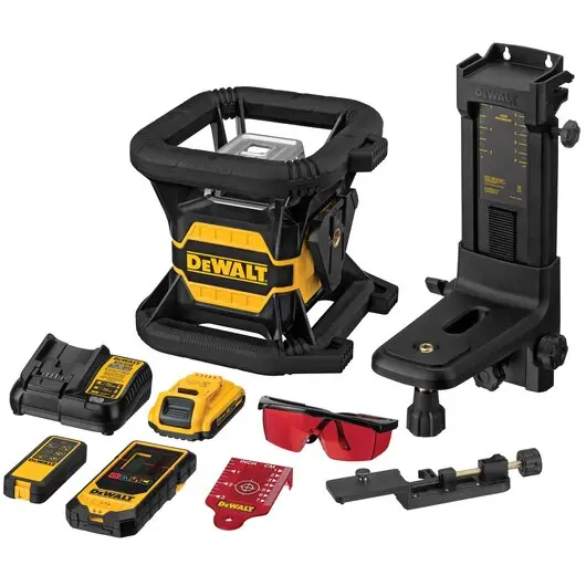 Dewalt Dw080Lrs 20V Max Tool Connect Red Rotary Tough Laser Kit 1