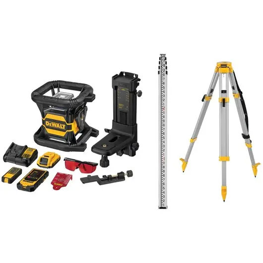 Dewalt Dw080Lrsk 20V Max Tool Connect Red Rotary Tough Laser Kit 1