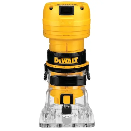 Dewalt Dwe6000 4.5 Amp 1/4-Inch Laminate Trimmer For Clean Edge Routing 1