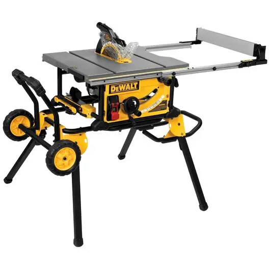 Dewalt Dwe7491Rs 10-Inch Table Saw With Rolling Stand And 32.5-Inch Rip Capacity 1
