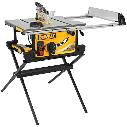 Dewalt Dwe7491X 10-Inch Jobsite Table Saw With Scissor-Style Stand 1