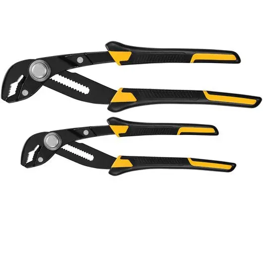Dewalt Dwht70486 Push-Lock Plier Duo – 8-Inch & 10-Inch Adjustable Jaw Set 1