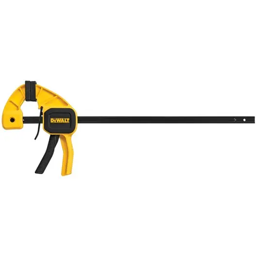 Dewalt Dwht83140 12-Inch Medium Trigger Clamp — 100 Lbs Force, One-Handed Operation 1