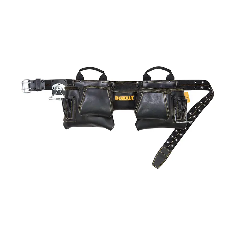 Dewalt Full-Grain Leather Carpenter’S Apron 1