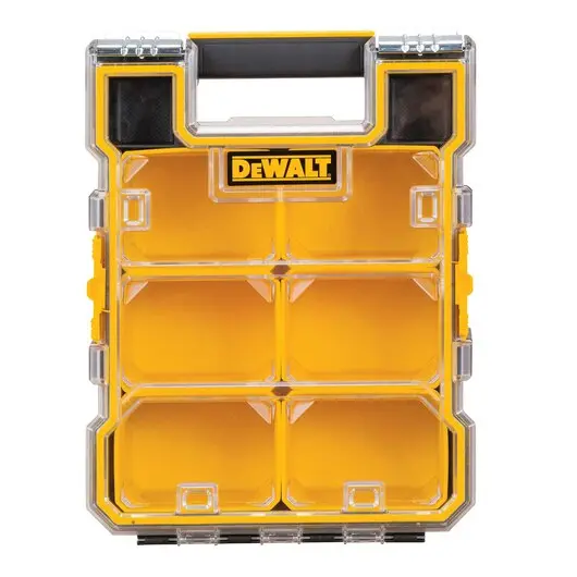 Dewalt Mid-Size Pro Organizer — Reinforced Metal Latches & Rugged Design (Dwst14735) 1