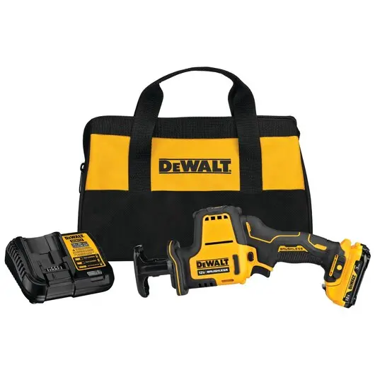 Dewalt Xtreme 12V Max Brushless One-Handed Reciprocating Saw Kit (Dcs312G1) 1
