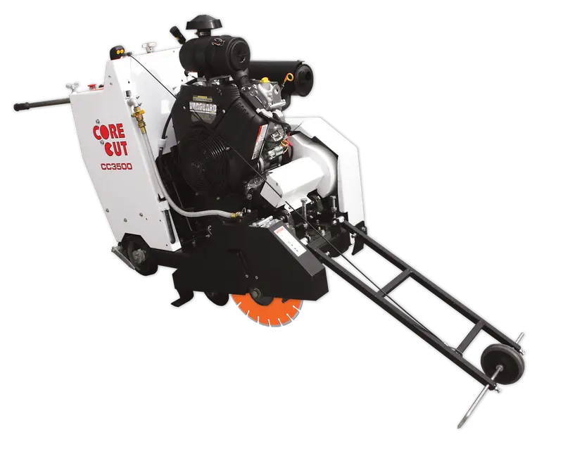 Diamond Products Cc3500 Industrial Walk-Behind Concrete Saw – Briggs & Stratton Vanguard Engine 1