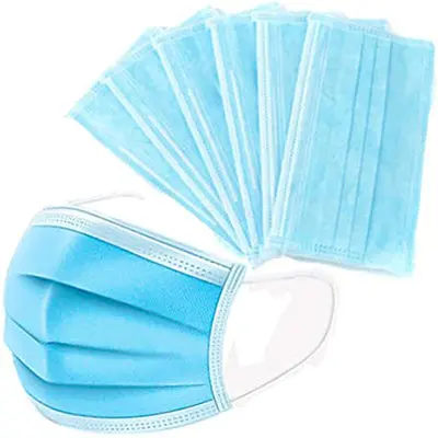 Disposable Earloop Face Masks – Pack Of 50 1