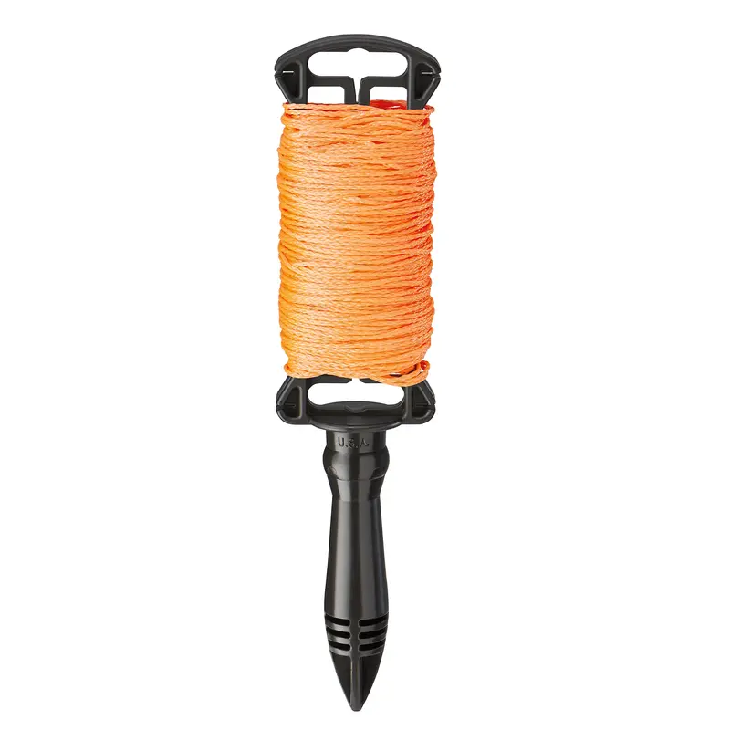 Empire 250-Foot Braided Nylon Layout Line With Reel – Orange (39-250Or) 1