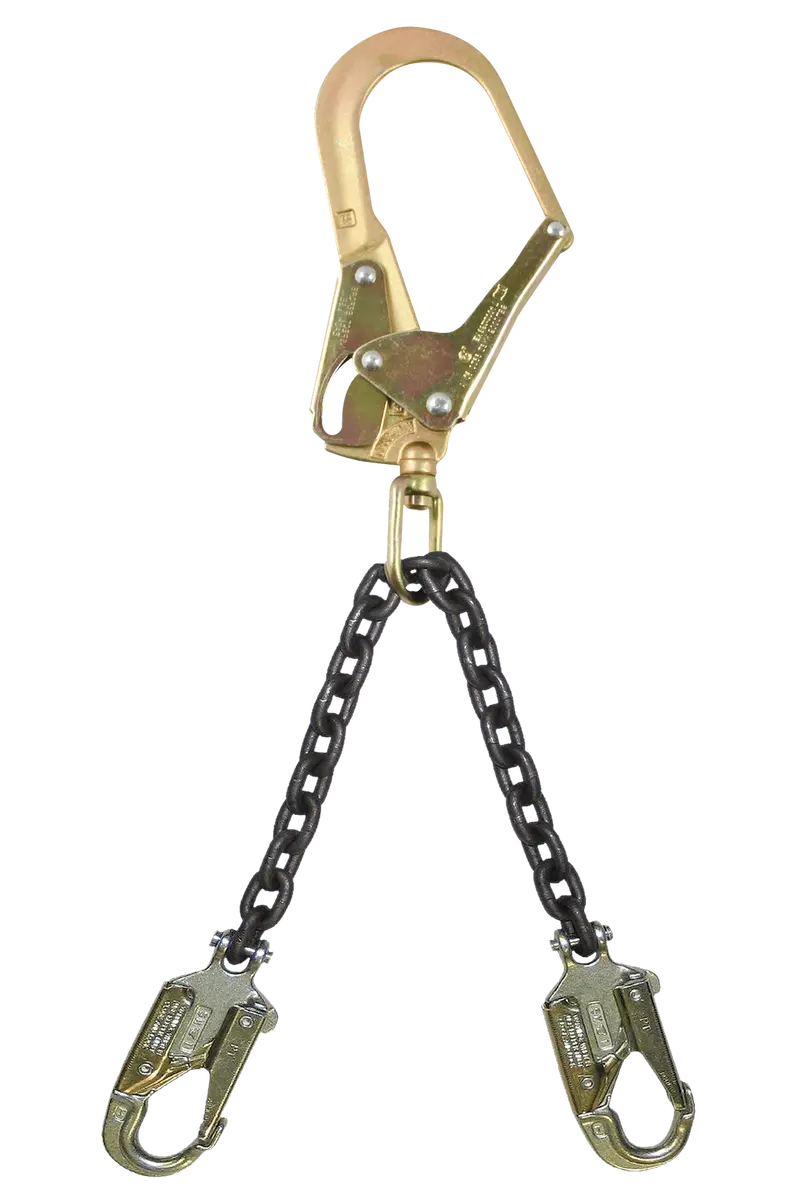 Falltech 23-Inch Premium Rebar Positioning Assembly With Chain And Swivel Steel Rebar Hook 1