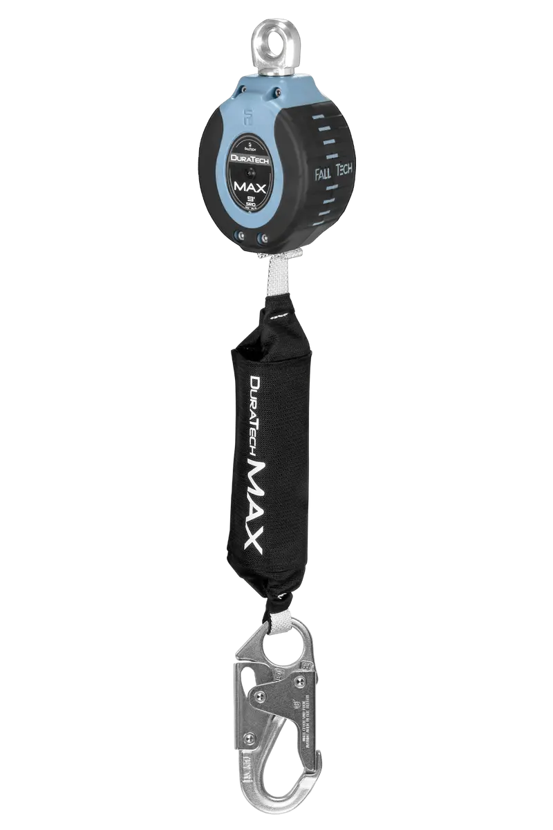 Falltech 9-Foot Duratech Max Personal Self-Retracting Lifeline With Steel Snap Hook 1