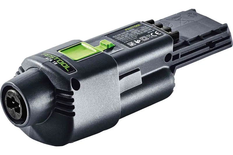 Festool Aca 100–120V To 18V Mains Adapter – Ergofix Usa Version 1