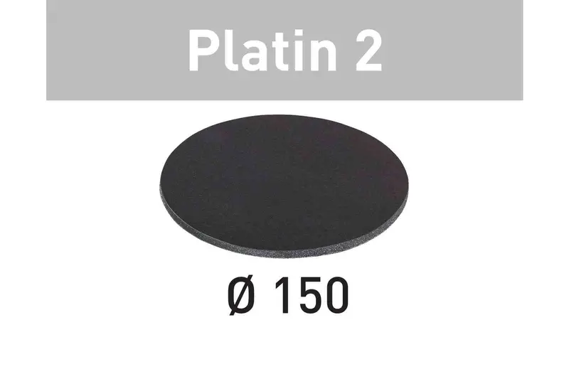 Festool Platin 2 Stf D150/0 Abrasive Sheets – 15-Pack Fine-Grit Sanding Discs 1