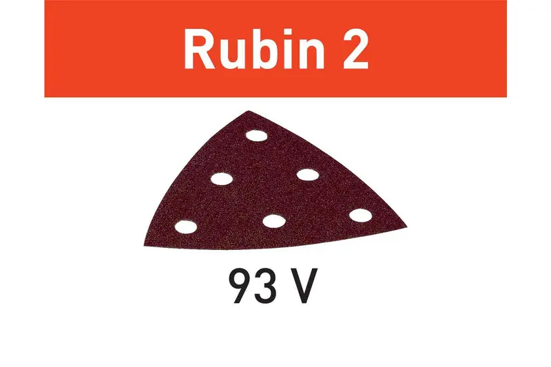 Festool Rubin 2 Stf Sanding Discs – V93/6 Grit, 50-Piece Pack 1