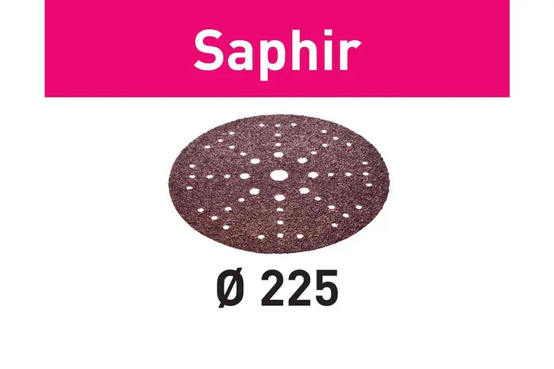 Festool Saphir Abrasive Sheets – D225/48, 25-Piece Pack 1