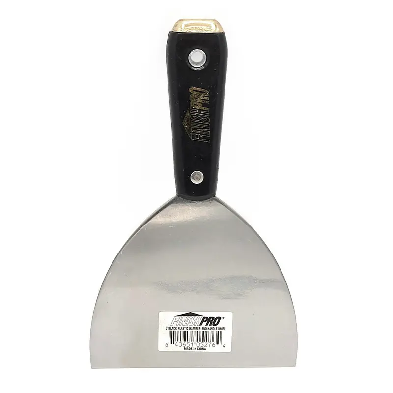 Finishpro 5-Inch Joint Knife Featuring Durable Black Plastic Handle 1