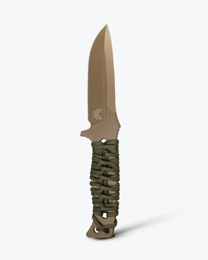 Fixed-Blade Adamas® – Od Parachord Sheath, Drop-Point Edge 1