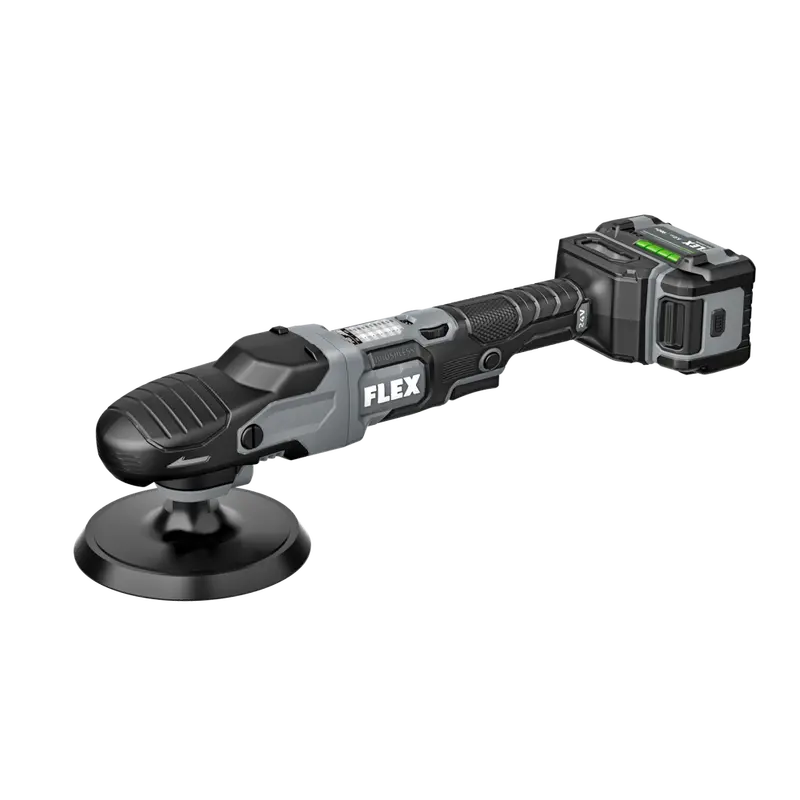 Flex Fx3321-Z 24V Brushless Rotary Polisher Kit – Includes Dual 5.0Ah Batteries & 160W Fast Charger 1