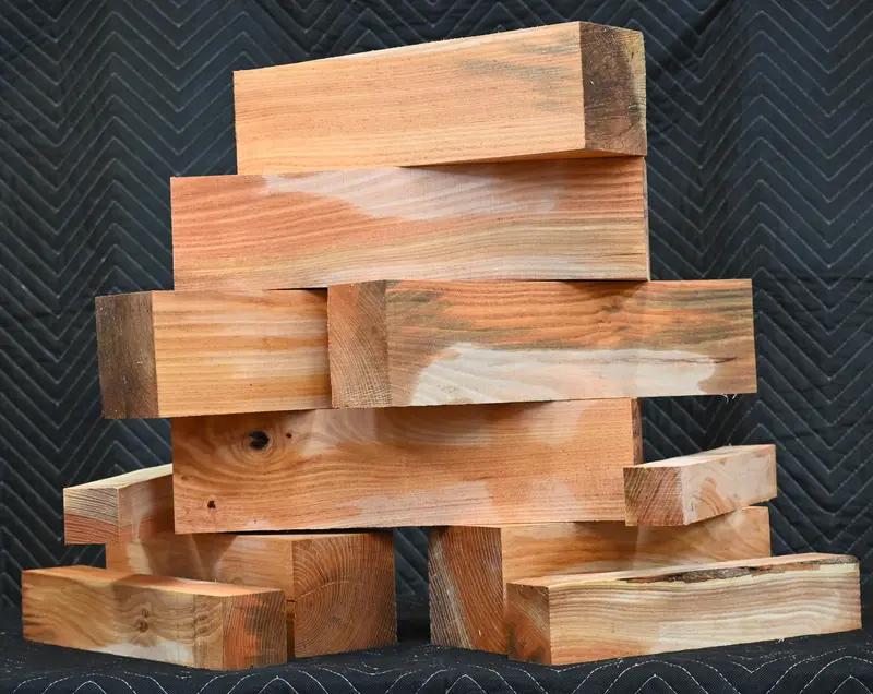 Golden Locust Wood Turning Blanks – Green Or Air-Dried 1