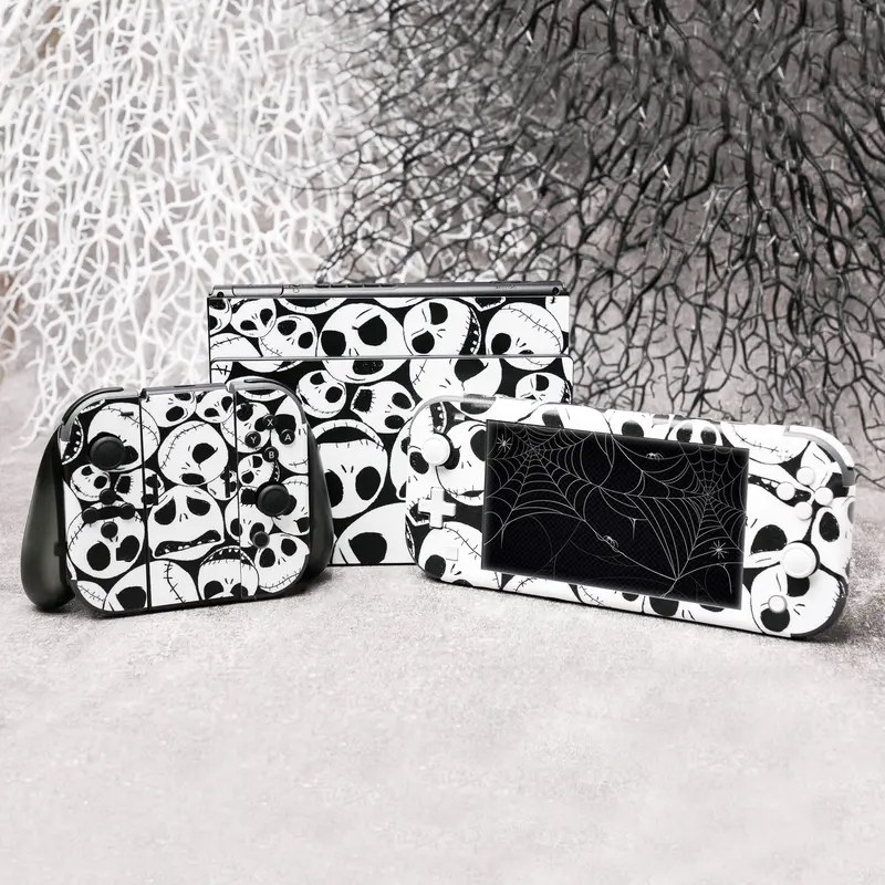 Gothic Skull Nintendo Switch Skin – Edgy Vinyl Decal For Lite & Oled 1