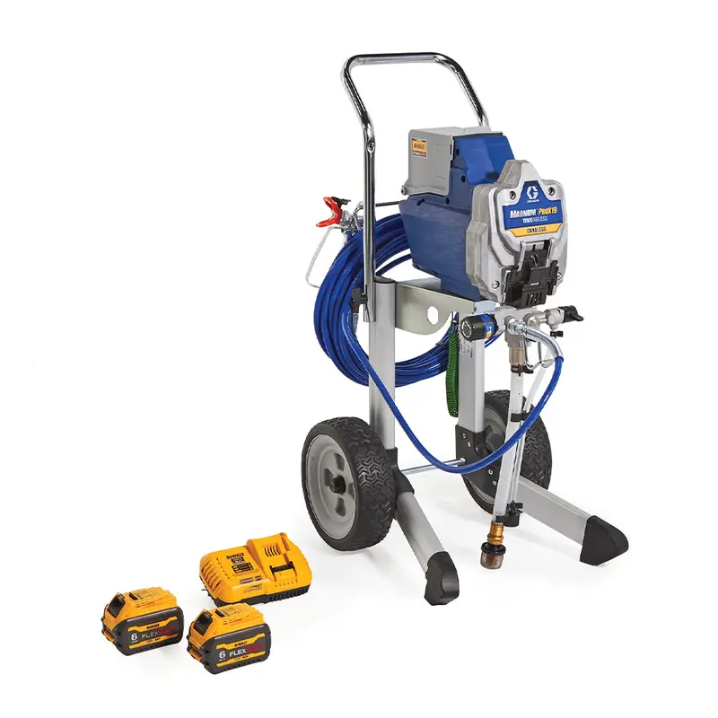 Graco Magnum Prox19 Cordless Trueairless Sprayer With Integrated Cart 1