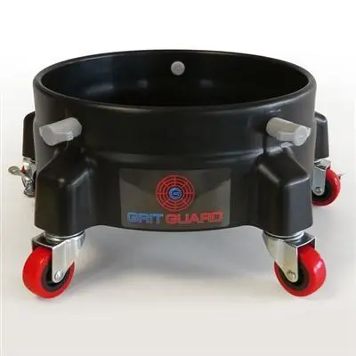 Grit Guard 5-Caster Rolling Bucket Dolly For Mobility 1