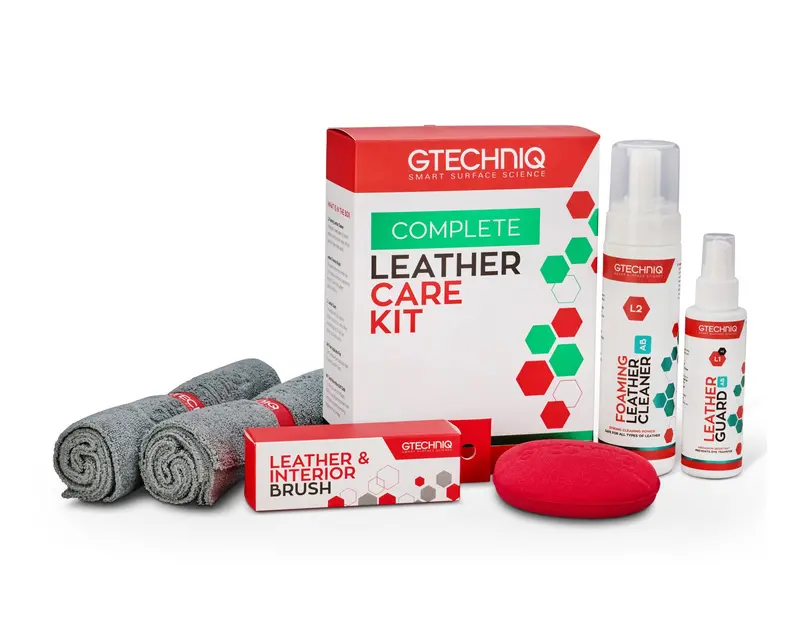 Gtechniq Leather Care System – All-In-One Interior Cleaning And Conditioning Kit 1