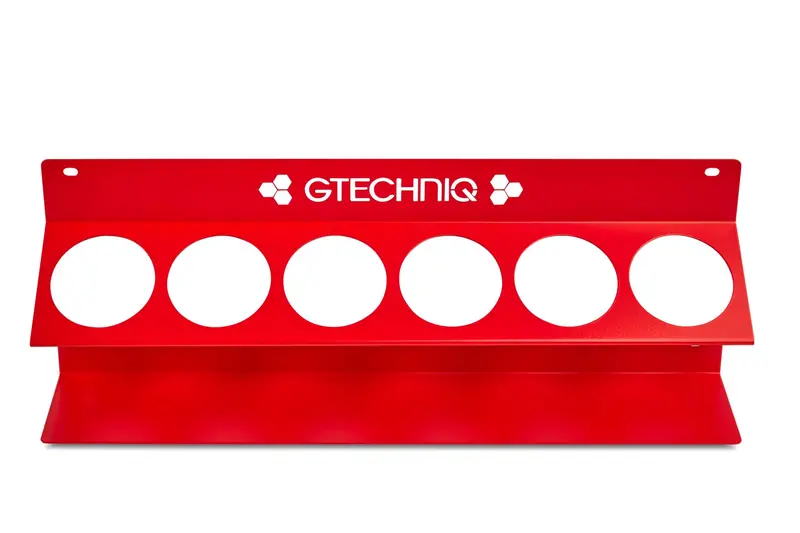 Gtechniq Wall-Mounted Bottle Holder – Universal Storage For Detailing Chemicals 1