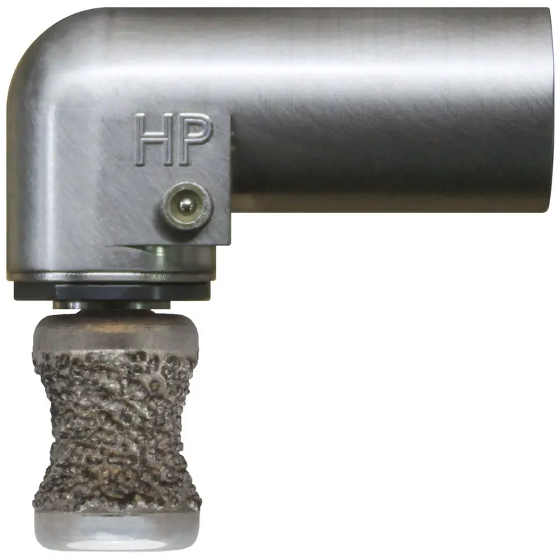 Horsepower 1/2" Diamond Flat-Nose Apple Core Burr – Contoured Shaping 1