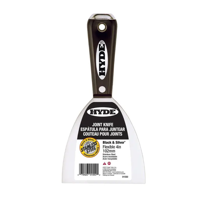 Hyde Black & Silver Stainless Steel Joint Knives With Hammerhead Tip 1