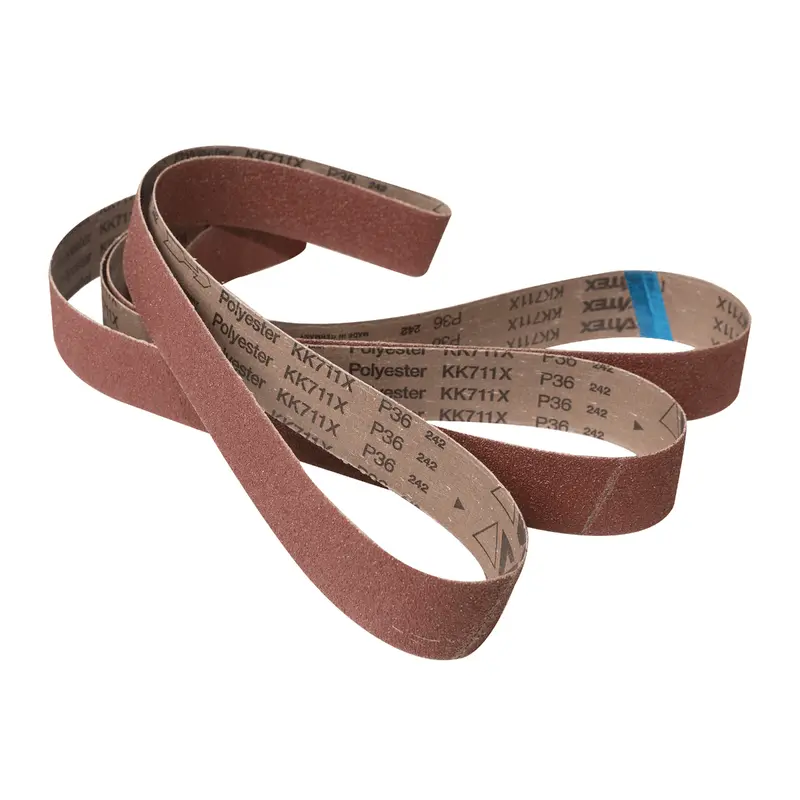 Jet 2-Inch By 72-Inch Aluminum Oxide Sanding Belts – 3-Pack 1