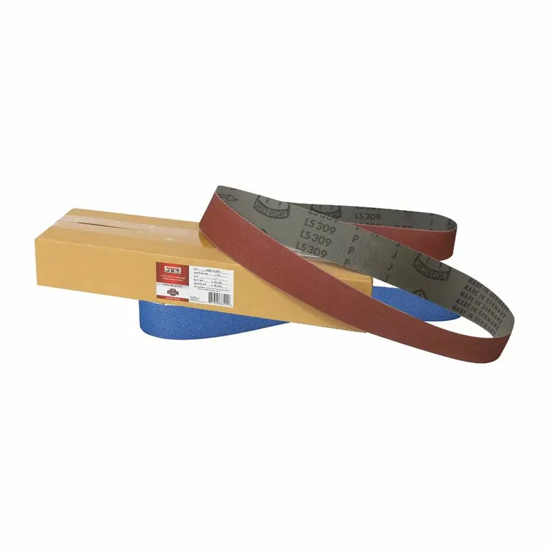 Jet 4-Inch X 36-Inch Sanding Belts (3-Pack) – Aluminum Oxide & Zirconium Blend 1