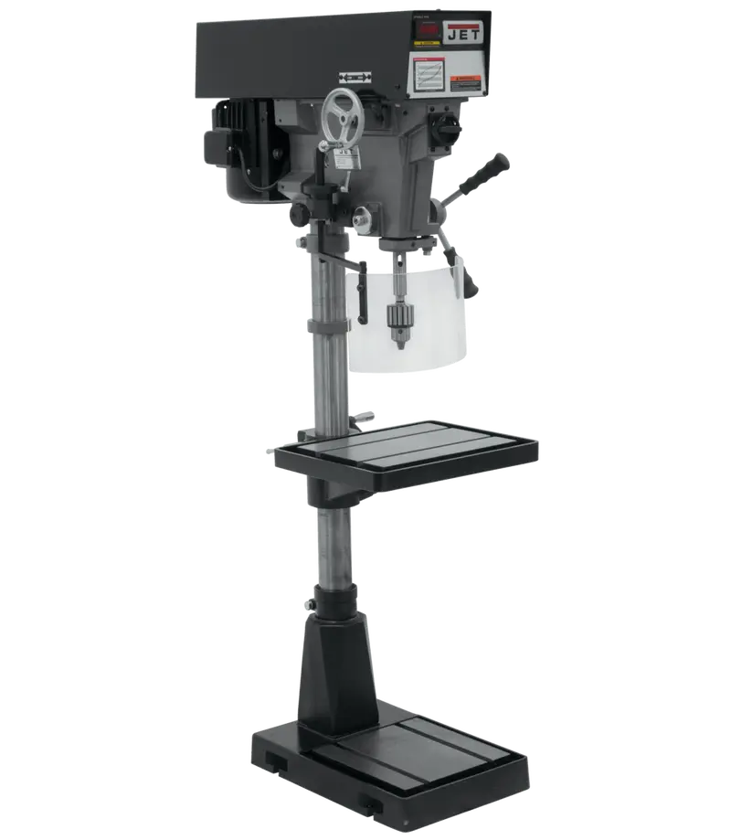 Jet J-A5818 Variable-Speed Floor Drill Press – 15" Swing, 230V/460V 3-Phase 1