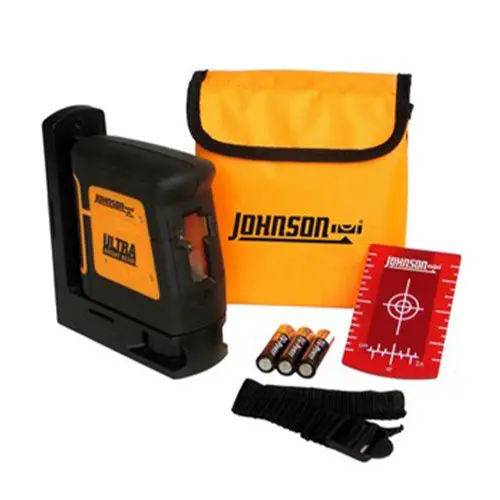 Johnson Self-Leveling Ultra-Bright Cross-Line Laser Level For Indoor Layout 1
