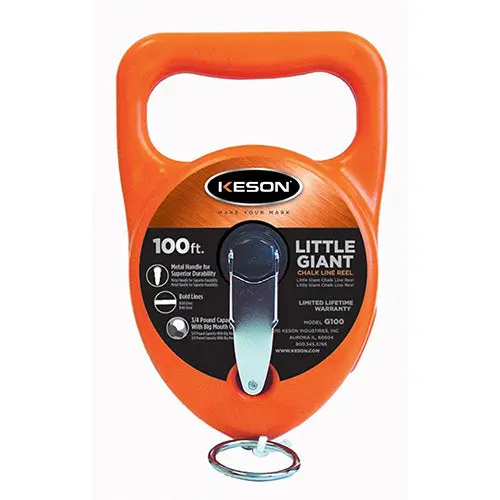 Keson 100-Foot Professional Chalk Line Reel 1