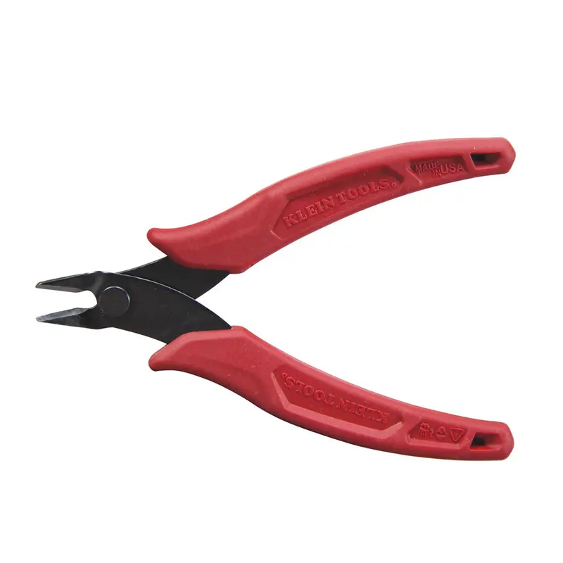 Klein Tools 5-Inch Precision Flush-Cut Diagonal Pliers For Clean Trimming 1