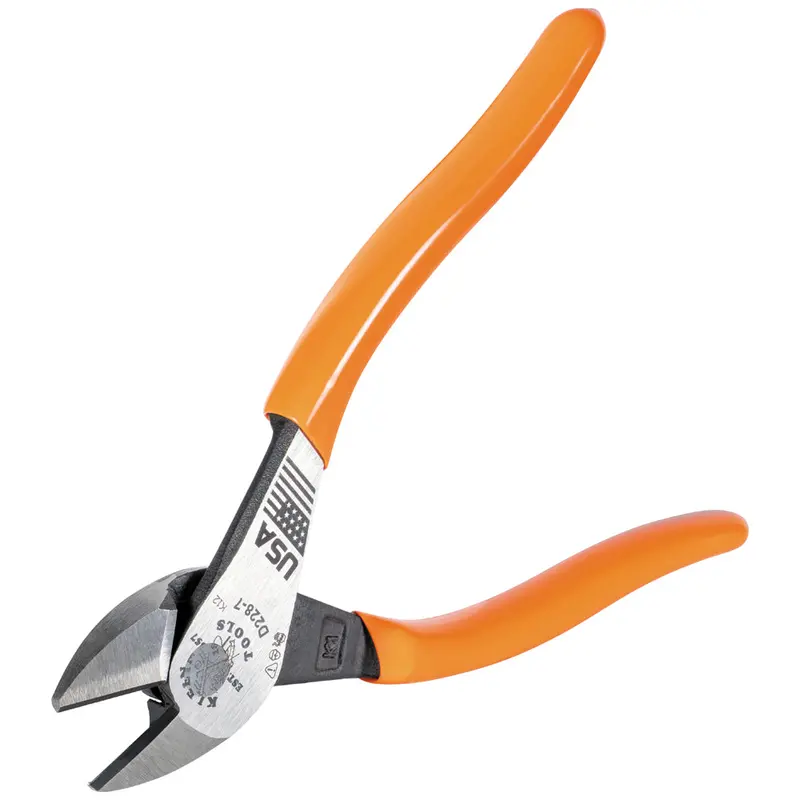 Klein Tools 7-Inch High-Leverage Diagonal Cutting Pliers 1