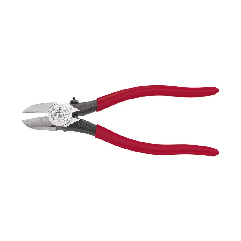 Klein Tools 7-Inch Spring-Loaded Diagonal Cutters For Plastic Materials 1