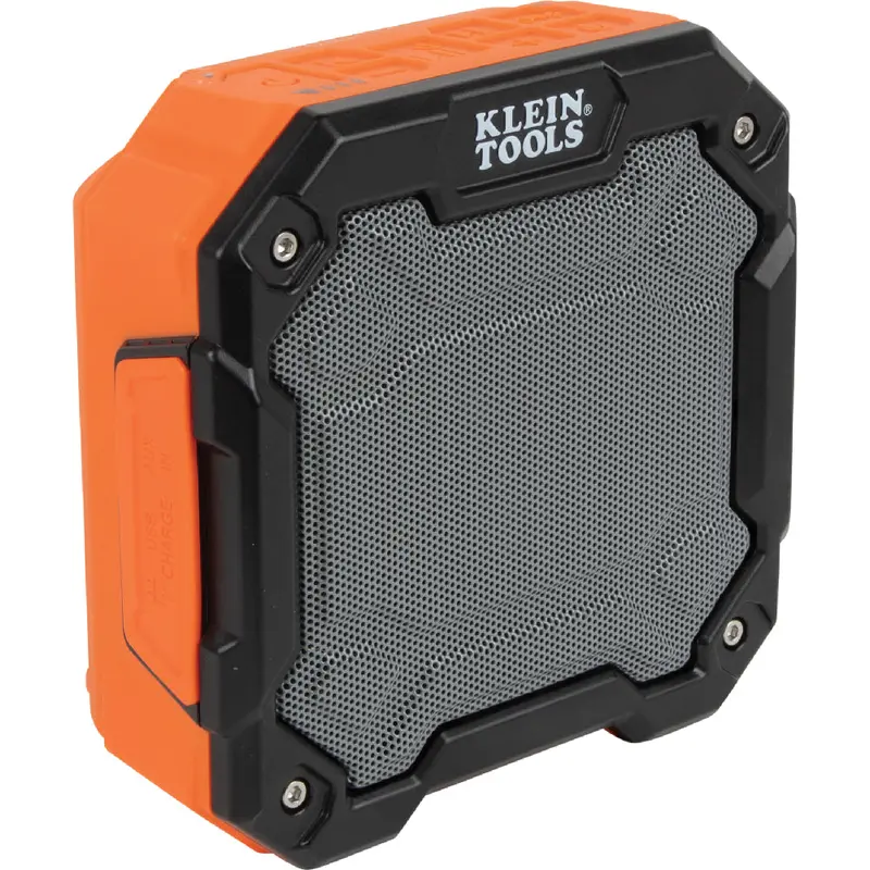 Klein Tools Bluetooth Jobsite Speaker Featuring Magnet And Hook Mount 1