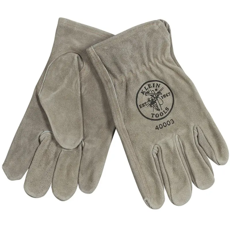 Klein Tools Cowhide Leather Driver Gloves 1
