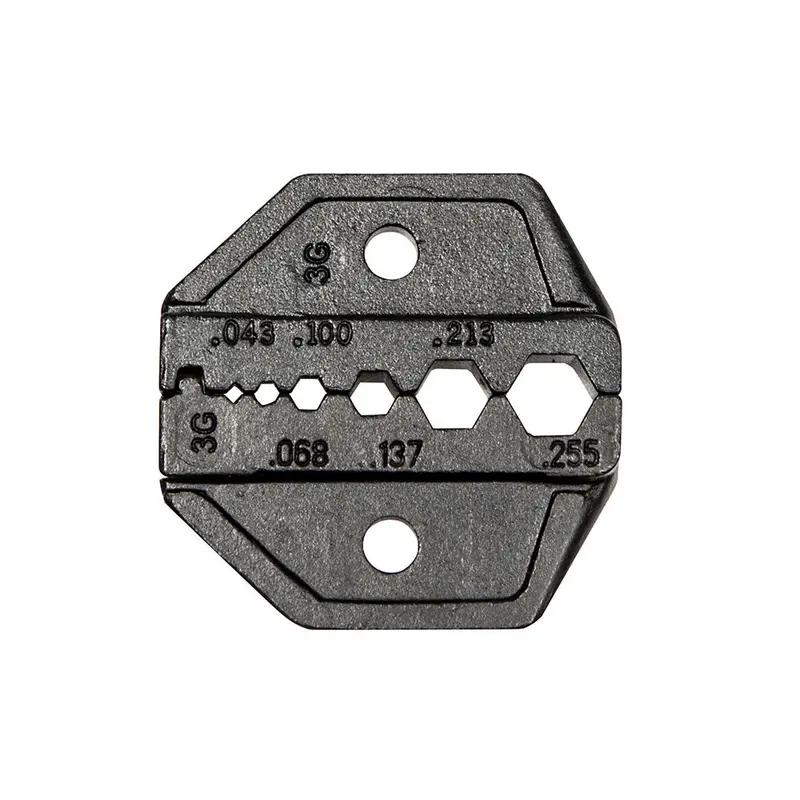 Klein Tools Crimp Die Set For Rg58, Rg59, Rg62, Rg174, And Fiber Optic Cables 1