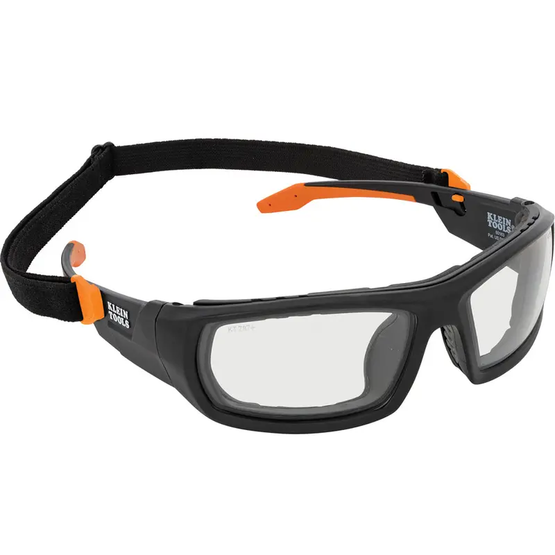 Klein Tools Gasket-Style Full-Frame Safety Glasses With Indoor/Outdoor Lenses 1