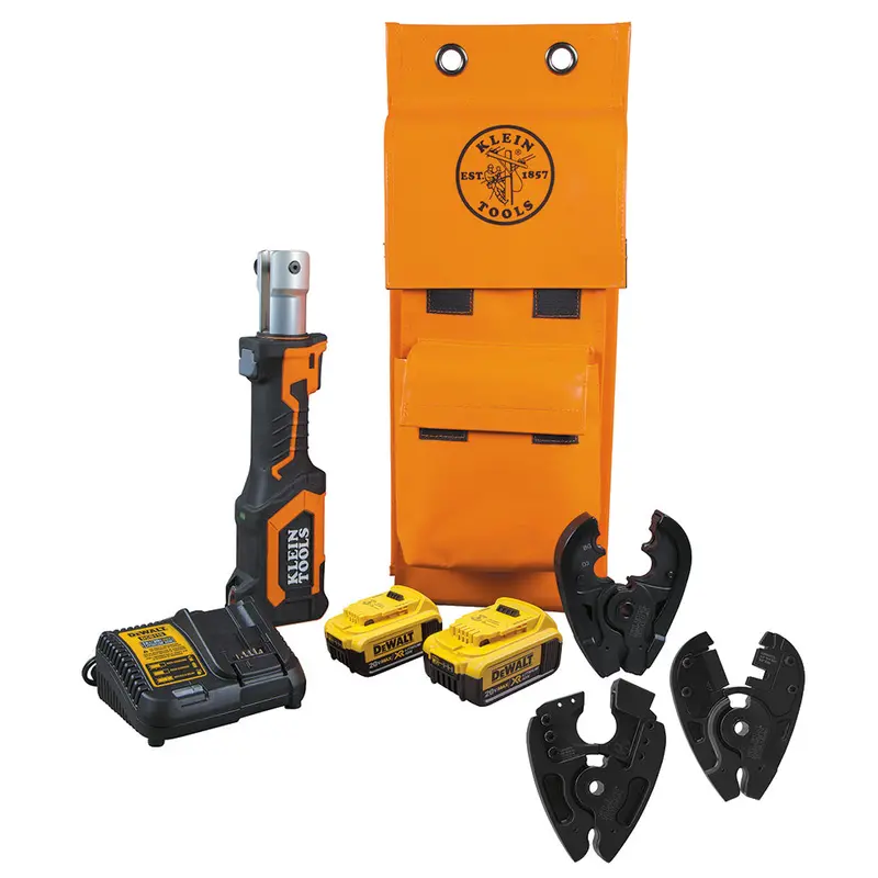 Klein Tools Multi-Application Cable Cutter & Crimper Kit (Bg Die, D3 Groove, Acsr, Ehs) 1