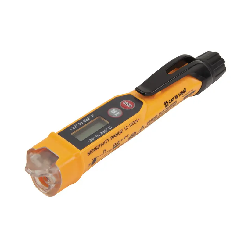 Klein Tools Non-Contact Voltage Tester Pen With Built-In Ir Thermometer – 12–1000V Ac 1