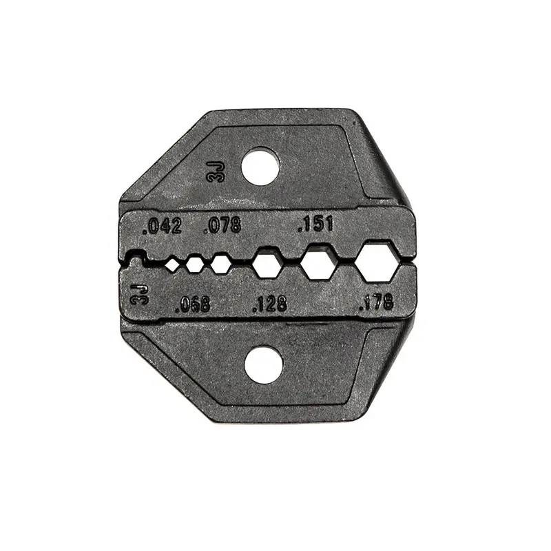 Klein Tools Precision Crimp Die Set For Rg174, Rg179, Belden 8218, And Fiber Optic Connectors 1
