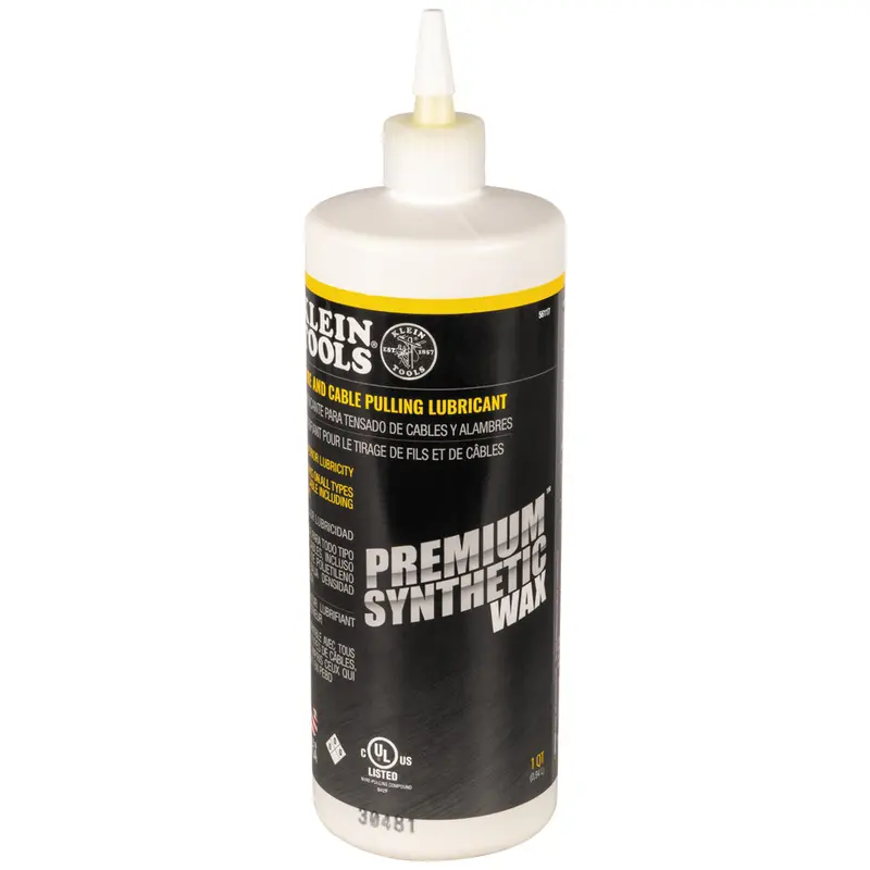 Klein Tools Premium Synthetic Wax – 1-Quart Bottle (6-Pack) 1