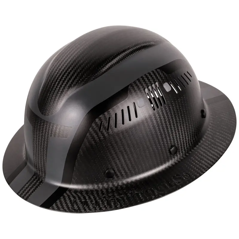 Klein Tools Spartan Class C Carbon Fiber Full-Brim Hard Hat – Vented & Lightweight 1
